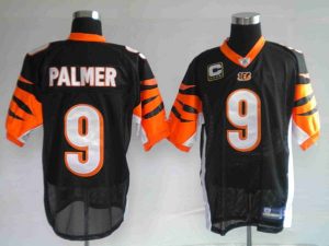 Bengals #9 Carson Palmer Black Stitched NFL Jersey