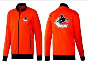 NHL Vancouver Canucks Zip Jackets Orange
