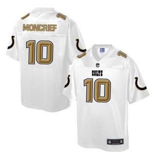 Nike Colts #10 Donte Moncrief White Men's NFL Pro Line Fashion Game Jersey