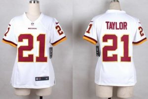 Nike Redskins #21 Sean Taylor White Youth Stitched NFL Elite Jersey