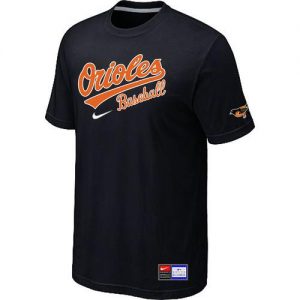 Baltimore Orioles Nike Short Sleeve Practice MLB T-Shirts Black