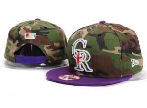 MLB Colorado Rockies Stitched Snapback Hats 015