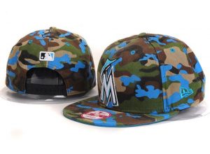 MLB Miami Marlins Stitched Snapback Hats 011