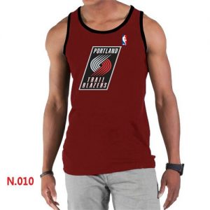 Men's NBA Portland Trail Blazers Big & Tall Primary Logo Tank Top Red