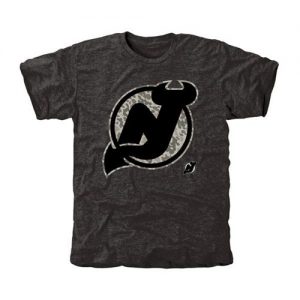 Men's New Jersey Devils Black Rink Warrior T-Shirt
