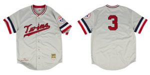 Mitchell And Ness 1972 Twins #3 Harmon Killebrew White Throwback Stitched MLB Jersey
