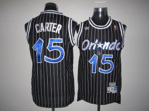 Mitchell And Ness Magic #15 Vince Carter Stitched Black Throwback NBA Jersey