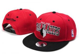 Mitchell and Ness NBA Portland Trail Blazers Stitched Snapback Hats 012