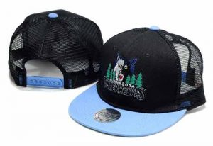 NBA Minnesota Timberwolves Stitched Snapback Hats 010