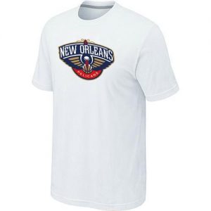 New Orleans Pelicans Big & Tall Primary Logo T-Shirt White