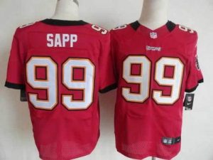 Nike Buccaneers #99 Warren Sapp Red Team Color Men's Embroidered NFL Elite Jersey