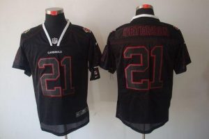 Nike Cardinals #21 Patrick Peterson Lights Out Black Men's Embroidered NFL Elite Jersey
