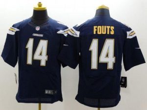 Nike Chargers #14 Dan Fouts Navy Blue Team Color Men's Stitched NFL New Elite Jersey