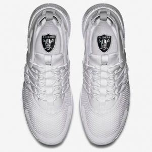 Nike Oakland Raiders London Olympics White Shoes
