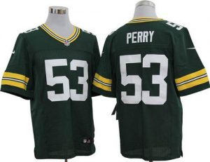 Nike Packers #53 Nick Perry Green Team Color Men's Embroidered NFL Elite Jersey