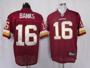 Redskins #16 Brandon Banks Red Stitched NFL Jersey