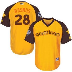 Astros #28 Colby Rasmus Gold 2016 All-Star American League Stitched Youth MLB Jersey