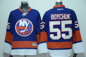 Islanders #55 Johnny Boychuk Baby Blue Stitched NHL Jersey