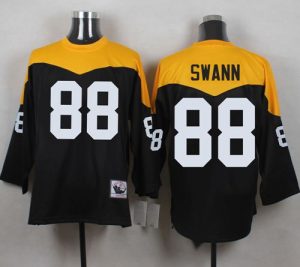 Mitchell And Ness 1967 Steelers #88 Lynn Swann Black Yelllow Throwback Men's Stitched NFL Jersey