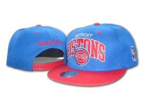 Mitchell and Ness NBA Detroit Pistons Stitched Snapback Hats 007