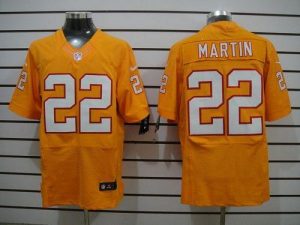 Nike Buccaneers #22 Doug Martin Orange Alternate Men's Embroidered NFL Elite Jersey
