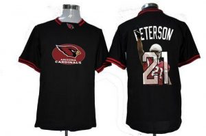 Nike Cardinals #21 Patrick Peterson Black Men's NFL Game All Star Fashion Jersey