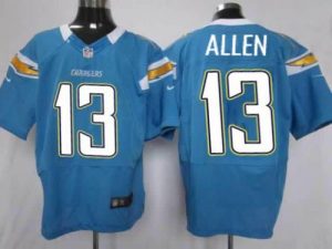 Nike Chargers #13 Keenan Allen Electric Blue Alternate Men's Stitched NFL Elite Jersey