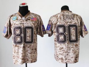 Nike Giants #80 Victor Cruz Camo Men's Stitched NFL New Elite USMC Jersey