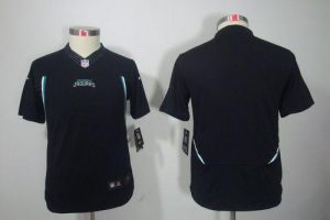 Nike Jaguars Blank Black Alternate Youth Embroidered NFL Limited Jersey