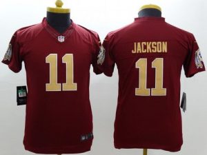 Nike Redskins #11 DeSean Jackson Burgundy Red Alternate Youth Stitched NFL Limited Jersey