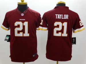 Nike Redskins #21 Sean Taylor Burgundy Red Team Color Youth Stitched NFL Limited Jersey