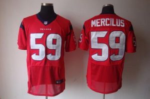 Nike Texans #59 Whitney Mercilus Red Alternate Men's Embroidered NFL Elite Jersey