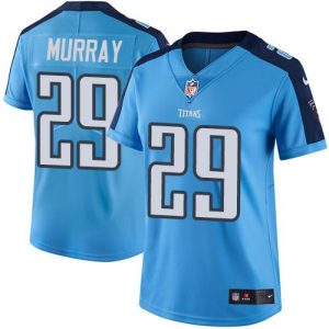Nike Titans #29 DeMarco Murray Light Blue Women's Stitched NFL Limited Rush Jersey