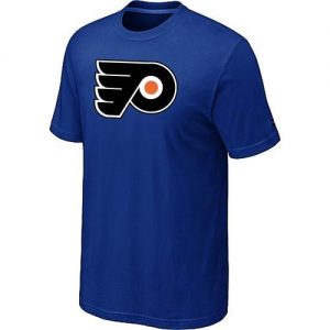 Philadelphia Flyers Big & Tall Logo Blue NHL T-Shirts