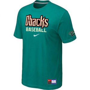Arizona Diamondbacks Nike Short Sleeve Practice MLB T-Shirts Teal Green