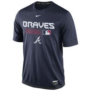 Atlanta Braves Nike Legend Team Issue Performance T-Shirt Navy