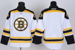 Bruins Blank White Stitched NHL Jersey