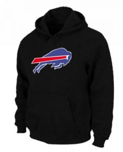 Buffalo Bills Logo Pullover Hoodie Black