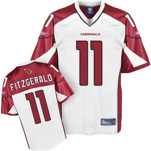 Cardicals #11 Larry Fitzgerald White Stitched Youth NFL Jersey