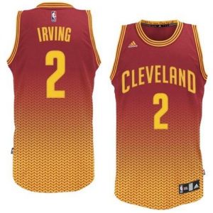 Cavaliers #2 Kyrie Irving Red Resonate Fashion Swingman Embroidered NBA Jersey