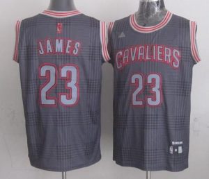 Cavaliers #23 LeBron James Black Rhythm Fashion Stitched NBA Jersey