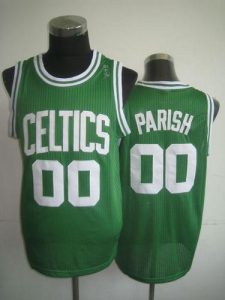 Celtics #00 Robert Parish Green Throwback Stitched NBA Jersey