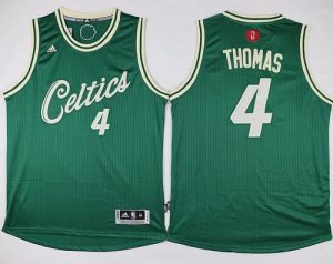 Celtics #4 Isaiah Thomas Green 2015-2016 Christmas Day Stitched NBA Jersey