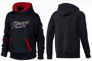 Chicago White Sox Pullover Hoodie Black & Red