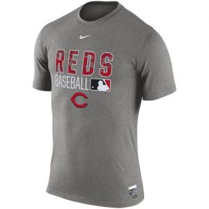 Cincinnati Reds Nike 2016 AC Legend Team Issue 1.6 T-Shirt Gray