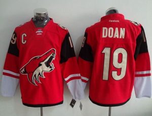 Coyotes #19 Shane Doan Red Home Stitched NHL Jersey