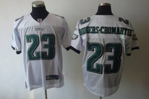Eagles #23 Rodgers-Cromartie White Stitched NFL Jersey
