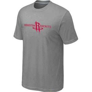 Houston Rockets Adidas Primary Logo T-Shirt Light Grey