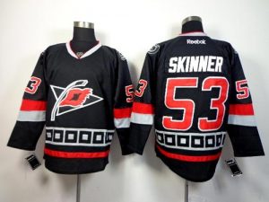 Hurricanes #53 Jeff Skinner Black Third Stitched NHL Jersey