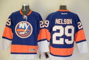 Islanders #29 Brock Nelson Baby Blue Stitched NHL Jersey